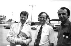 Kevin, Stephen and Christopher Kelly